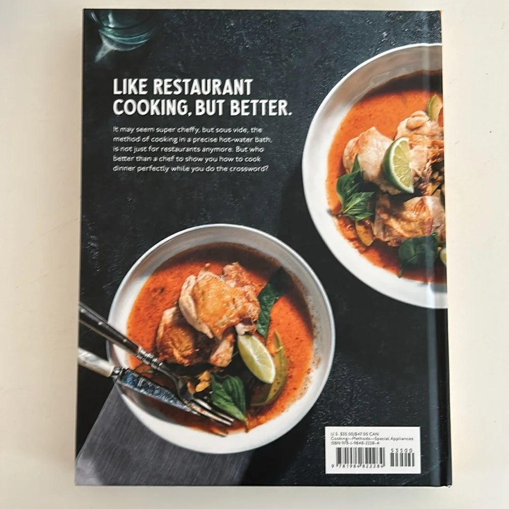 Sous Vide Better Home Cooking Hardcover